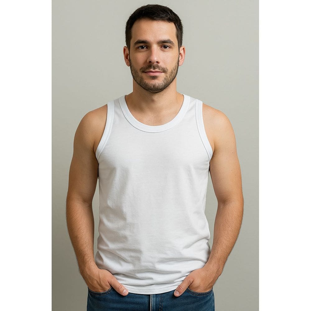 Camiseta Regata Masculina Básica
