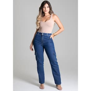 Calça Jeans Sawary Reta - 277924