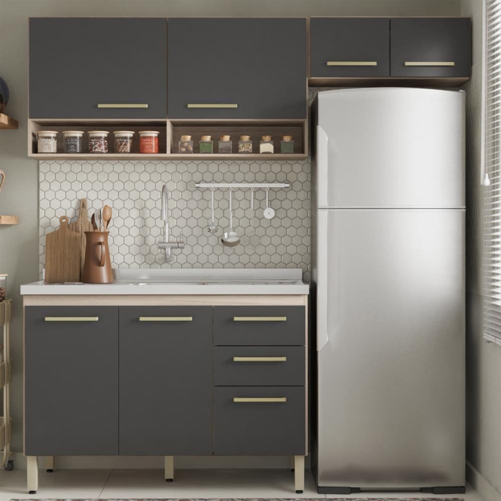 Kit Balcão 1,20 Sem Tampo Kiss e Aéreo Laos