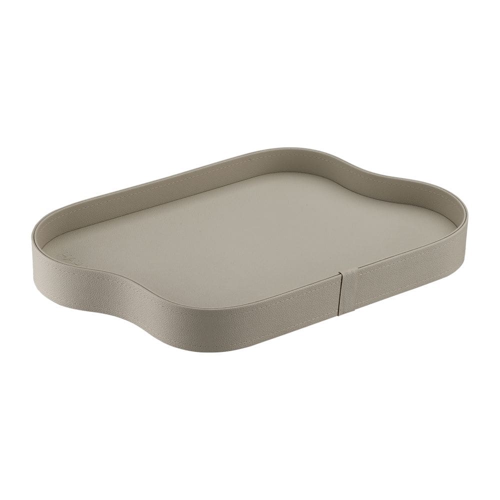 Bandeja Hara Orgânica Mavie Em Couro Ecológico 62x37x4,5 cm