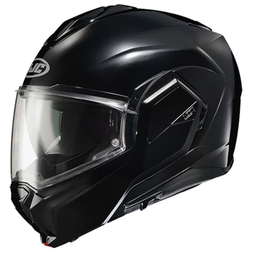 Capacete Escamoteável HJC I100 180 Sólido Preto Fosco