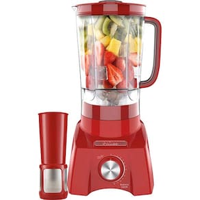 Liquidificador Philco Turbo 1200W Vermelho C/ Filtro 220V