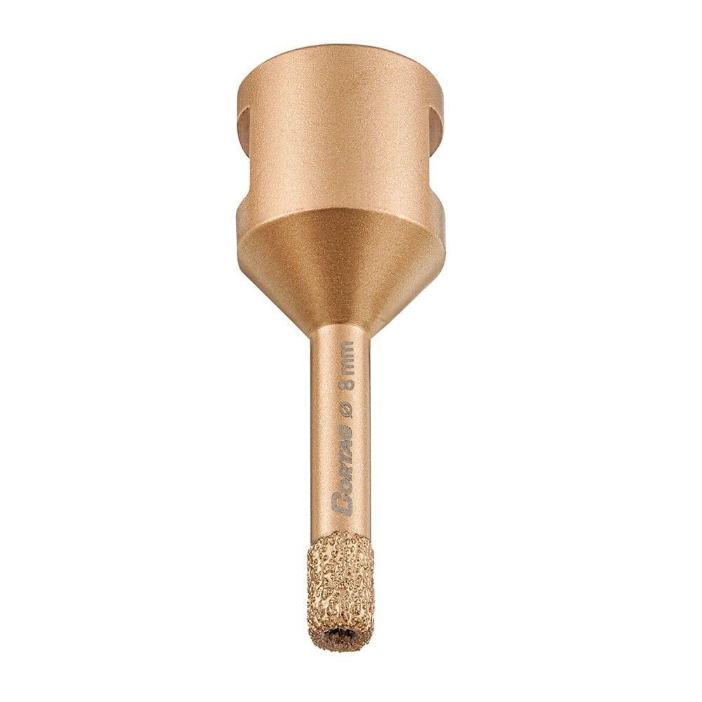 Serra Copo Diamantada 8mm para Esmerilhadeira Dourada Cortag