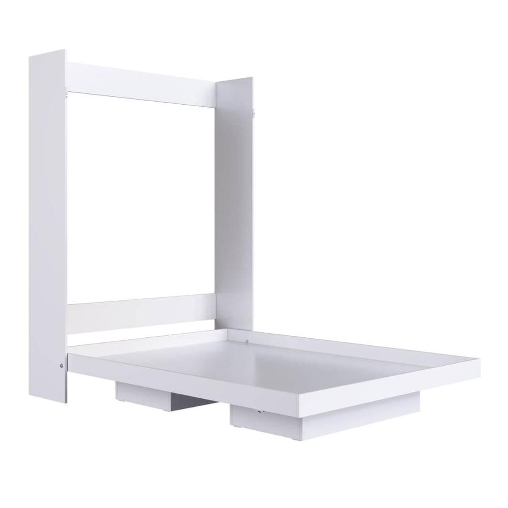 Cama de Casal Articulável Vertical Branca Dobrável MDP Vancouver Art In Móveis