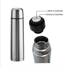 Garrafa Térmica Para Água Café Inox 500ml Inquebrável