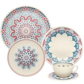 Jogo De Jantar Oxford Ceramica La Belgien - 20Pc