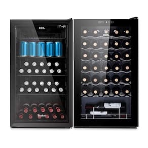 Conjunto Cervejeira Bierhaus 98L ECE100 com Adega 34 Garrafas Climatizada EAC34G 127V EOS