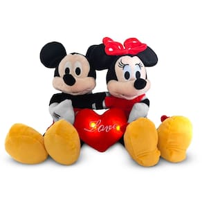 Pelúcia  Disney Mickey e Minnie Dia dos Namorados  Multikids - BR2429