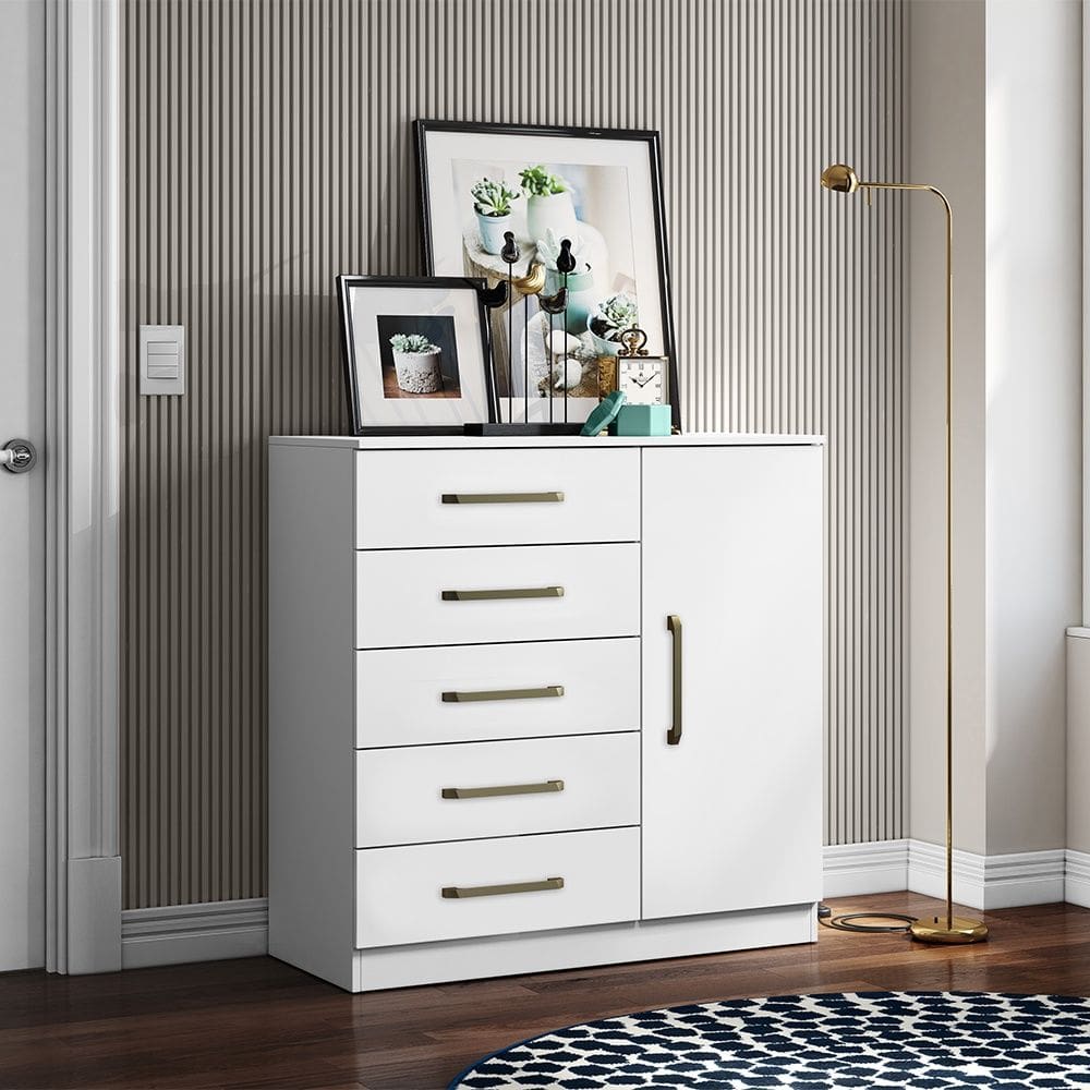 Cômoda Milão Branco Aramóveis