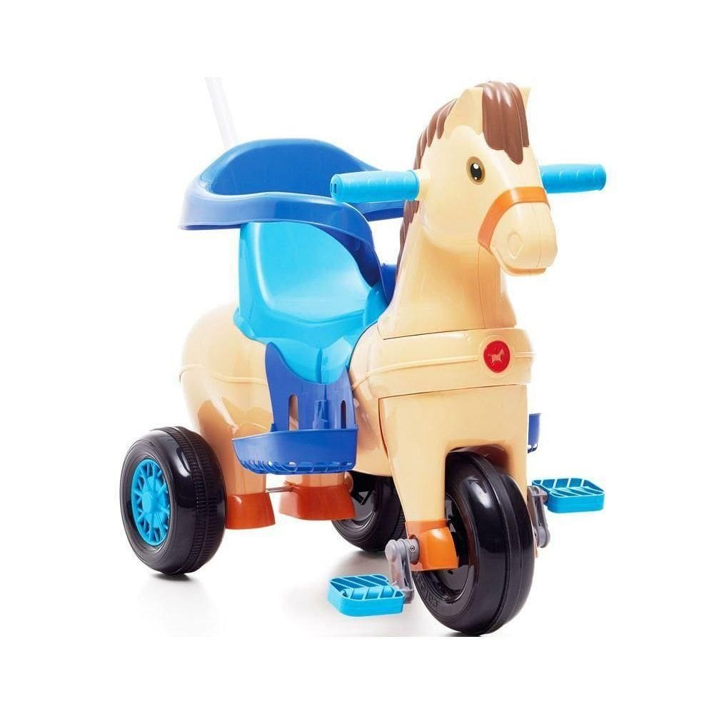 Carrinho De Passeio Com Pedal Cavalo Potó Calesita 1011