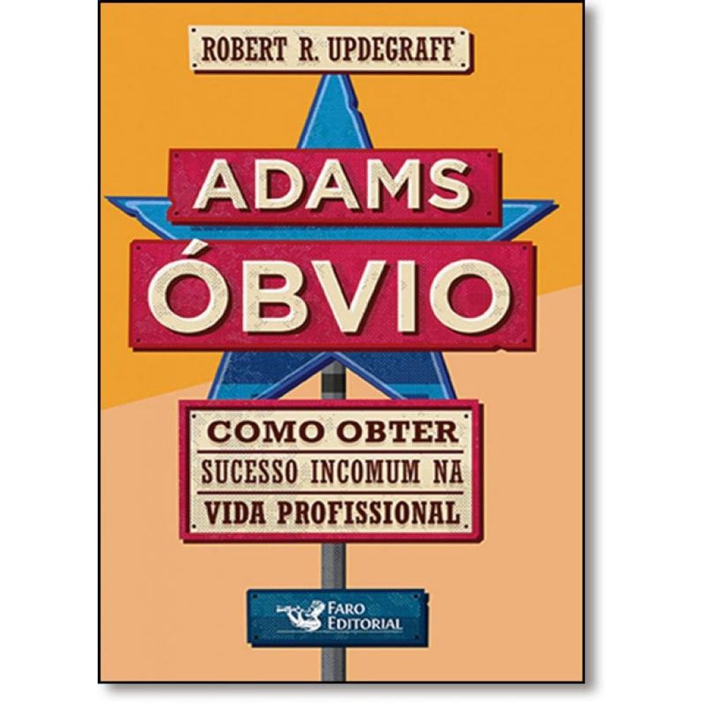 Livro Adams Óbvio