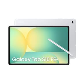 Tablet Samsung Galaxy Tab S10 FE+ 5G, 128GB, 8GB, Tela 13.1" 90Hz,  S Pen e Capa Inclusas - Prata