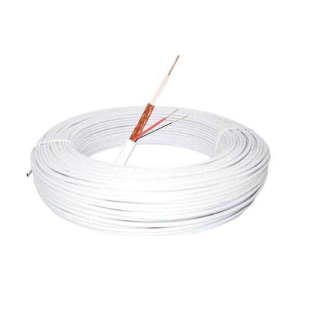 Cabo Coaxial Para Cftv Multitoc Rf 4Mm 100 Metros