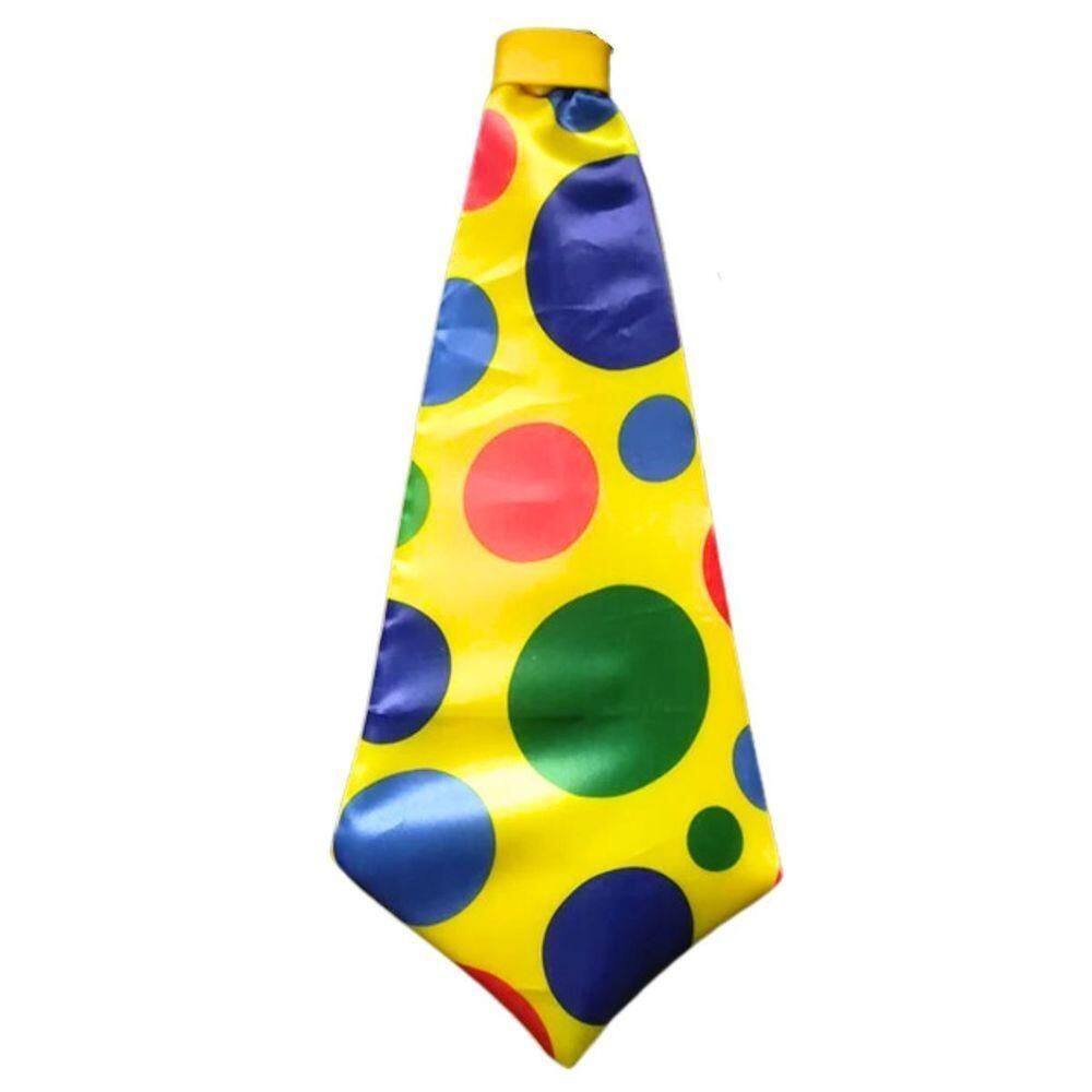 Gravata De Palhaço Com Bolinhas Coloridas
