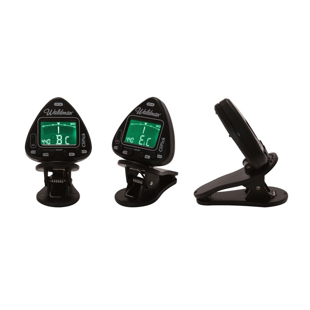 Afinador Digital Para Instrumento Tipo Clip Cp 10 Waldman