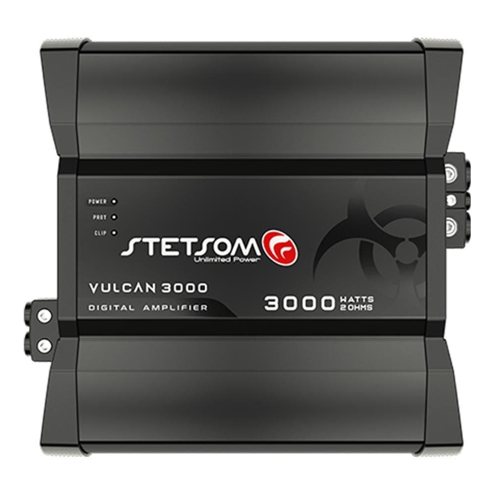 Módulo Amplificador Stetsom Vulcan 3000W Rms 2 Ohms 1 Canal