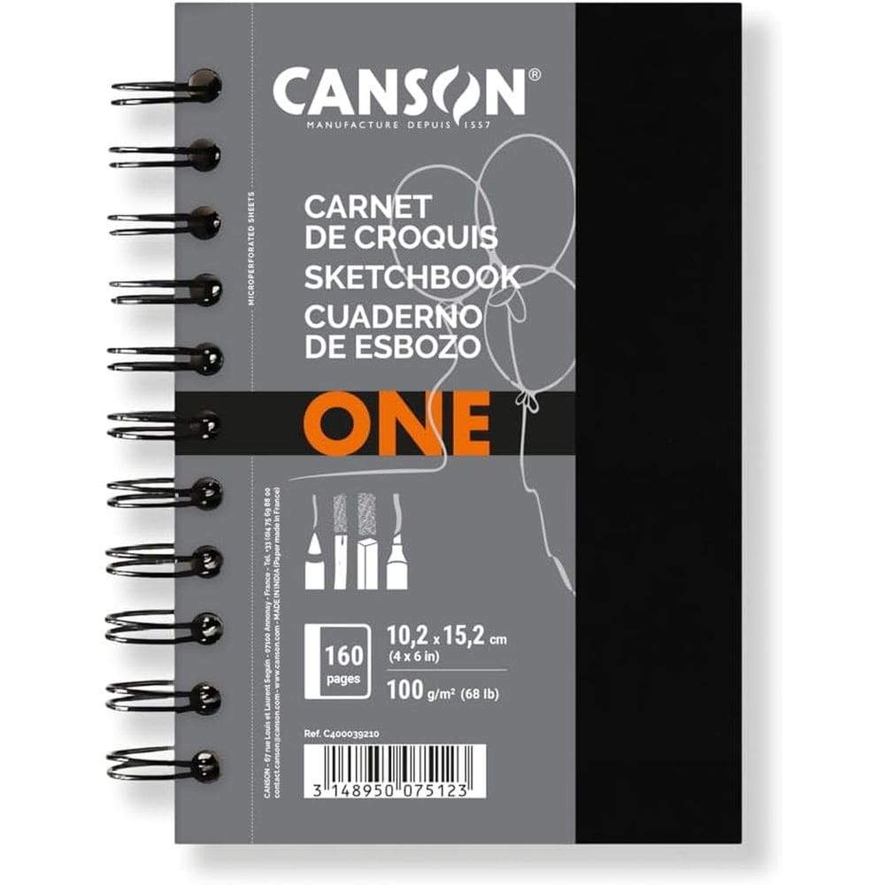 Sketchbook Art Book One Espiral 100g Canson