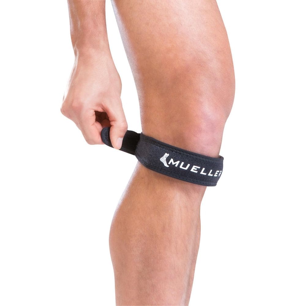 Suporte de joelho MUELLER Sports Medicine Jumper`s Knee Black