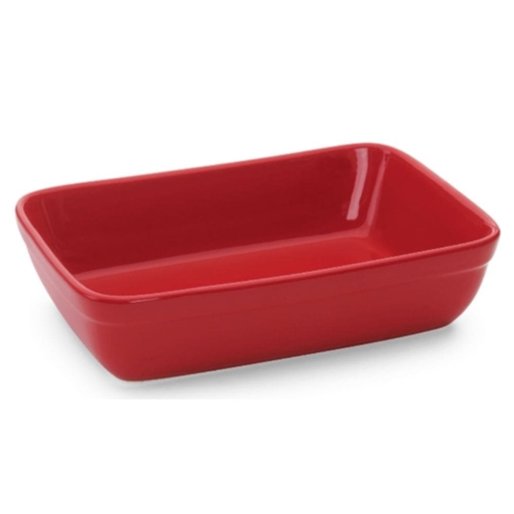 Travessa Refratária Retangular 29Cm Trtm-031Vm vermelha