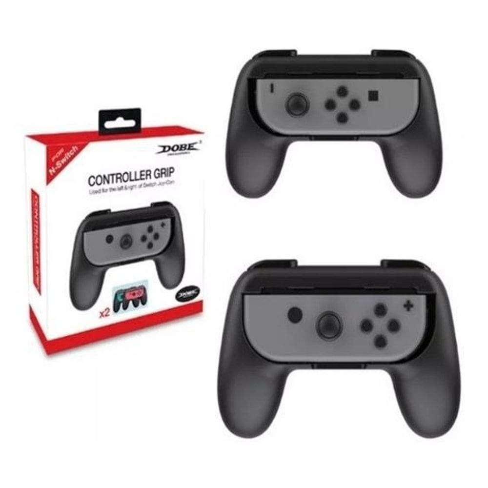 Kit 2 Hand Grips Suportes Para Joycons Nintendo Switch