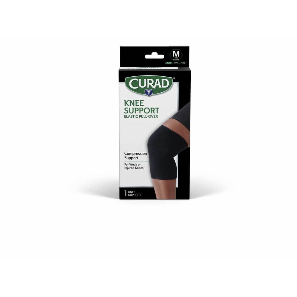 Suporte de joelho Medline CURAD Elastic Compression Black M