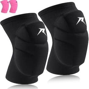 Joelheiras de voleibol, suporte de manga de compressão Racbeuk