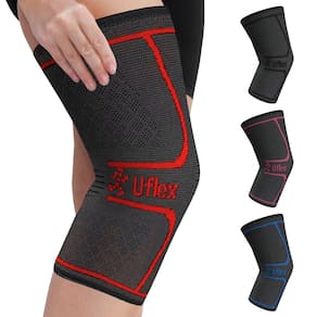 Joelheira de compressão UFlex Athletics para mulheres e homens