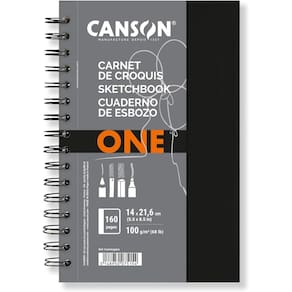 Sketchbook Art Book One Espiral 100g Canson