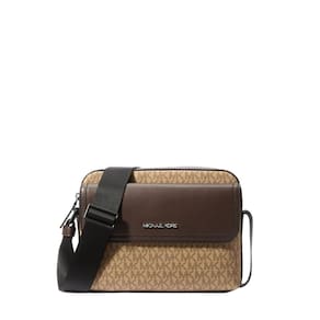 Bolsa para câmera Michael Kors Cooper Medium Signature Logo