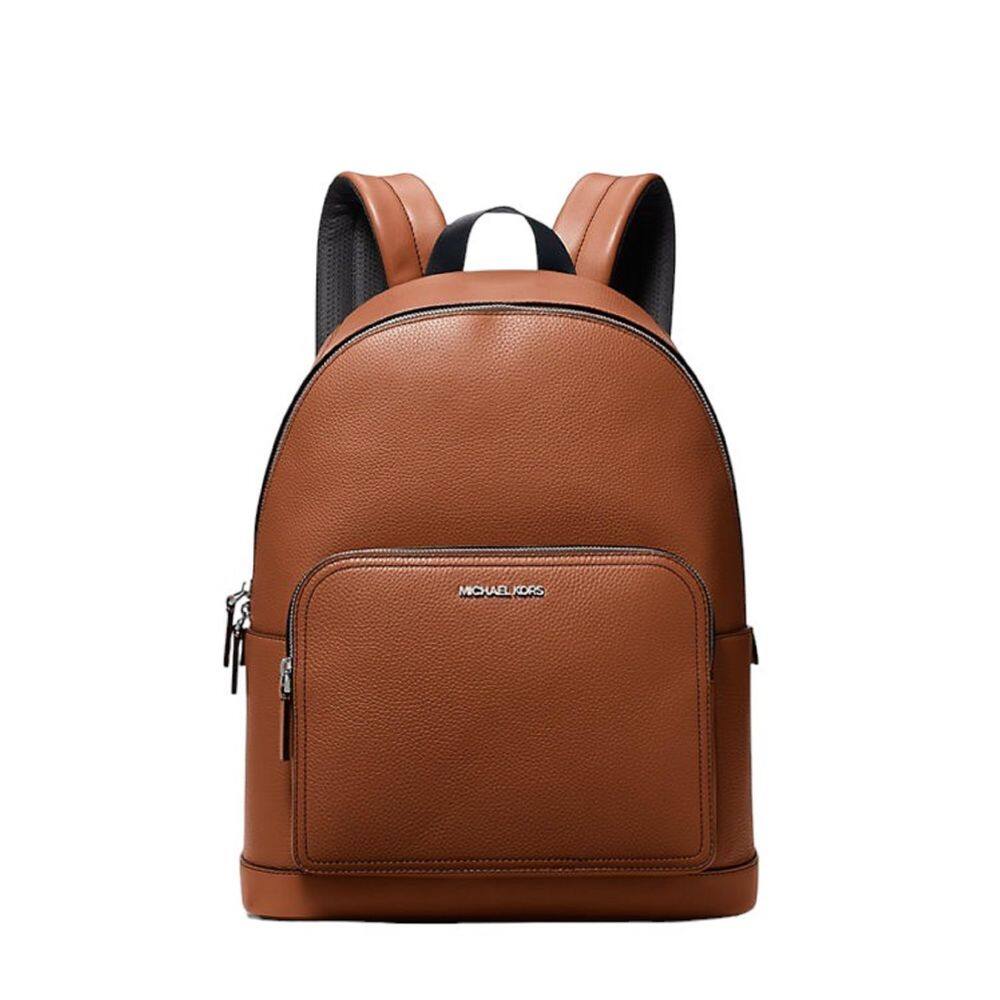 Mochila masculina Michael Kors em cobre com logotipo MK Commuter G-Large