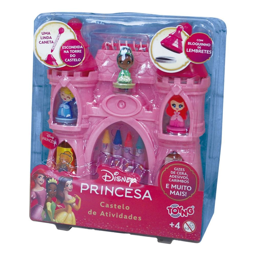 Castelo de Atividades Disney Princesa Toyng 4+ Anos
