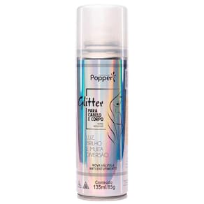 Spray De Glitter Holográfico Carnaval Cabelo Corpo - 150ml