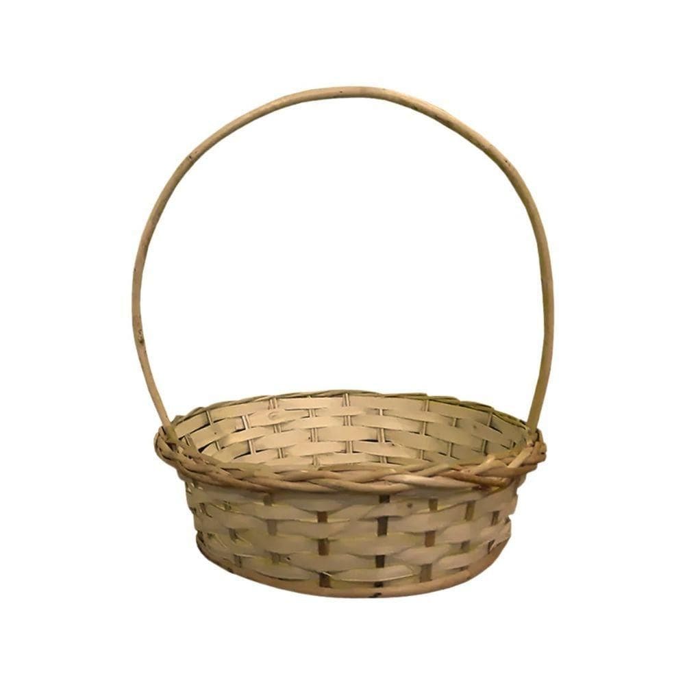 Cesta De Vime Redonda Pequena - 18cm