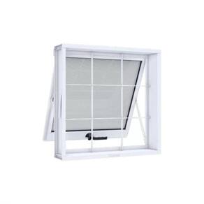 Vitrô Maxim- Ar Em Aço Com Grade Quadriculada 60x60 R120- Evidence - Branco