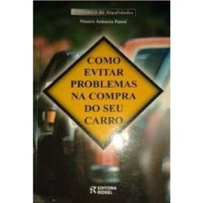 Livro Como evitar problemas na compra do seu carro