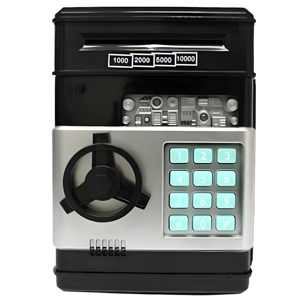 Mini Cofre Eletrônico Digital Senha 4 Dígitos Notas E Moedas (verde)