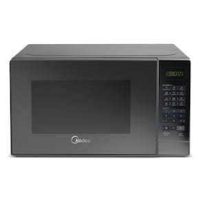 Forno Micro-ondas Midea 20 Litros 700W Prata Com Porta Espelhada MRAE22 220V