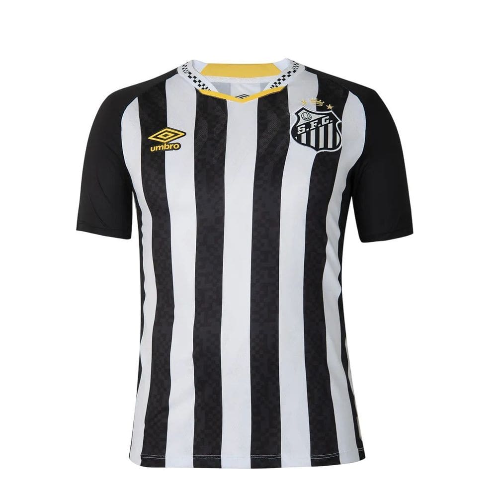 Camiseta Santos Ii 2025 U31s03923-126 - Preto/Branco P