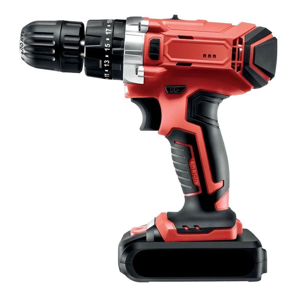 Furadeira Parafusadeira 3/8" 21V Mondial PF-09M com Maleta Bivolt