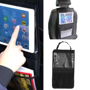 Organizador Automotivo Porta Tablet Celular Livro Agua Garrafa Suporte Capa Protetora Bolsos Case Carro Uber Taxi