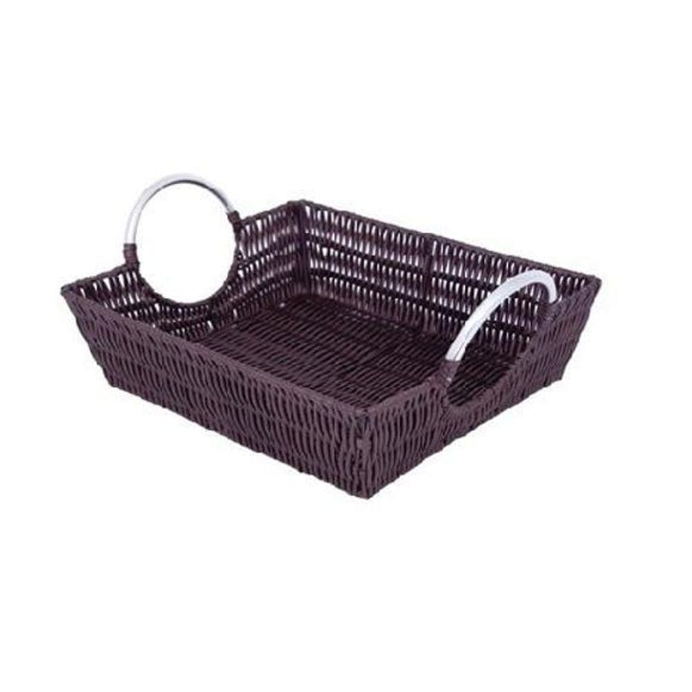 Cesto Retangular Africa Com Alca Oval Yk9128