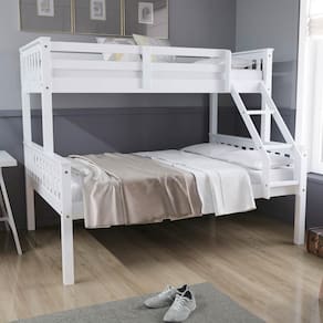Beliche Casal/solteiro Premium Madeira Maciça Branco Megamobilia