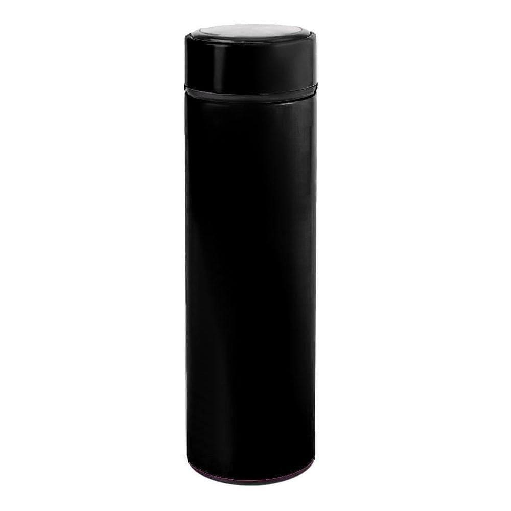 Garrafa Térmica Inox 500ml Quente Frio Tampa Preto Nº18