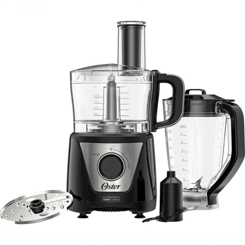 Multiprocessador De Alimentos Black 4 Em 1oster Ompr851-220V