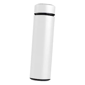 Garrafa Térmica Inox 500ml Quente Frio Tampa Branco Nº5