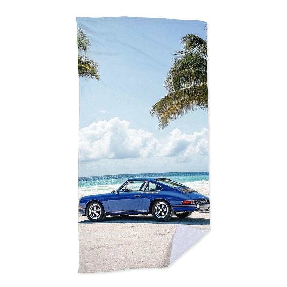 Toalha De Praia - Carro No Paraíso