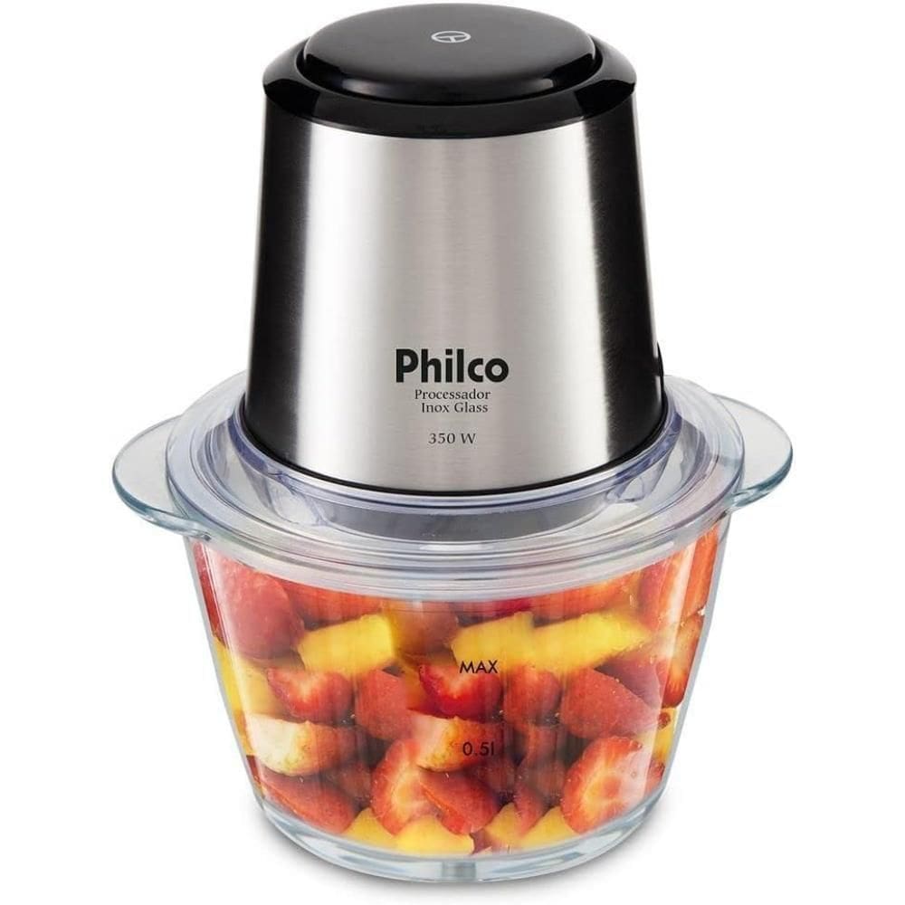 Processador Inox Glass Pps01i 350w Philco 110V