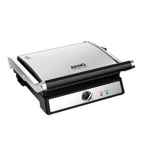 Grill Arno Super Grill 1200w Inox 127v Gc122db1