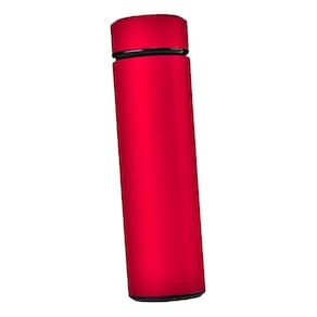 Garrafa Térmica Inox 500ml Quente Frio Tampa Vermelho Nº1