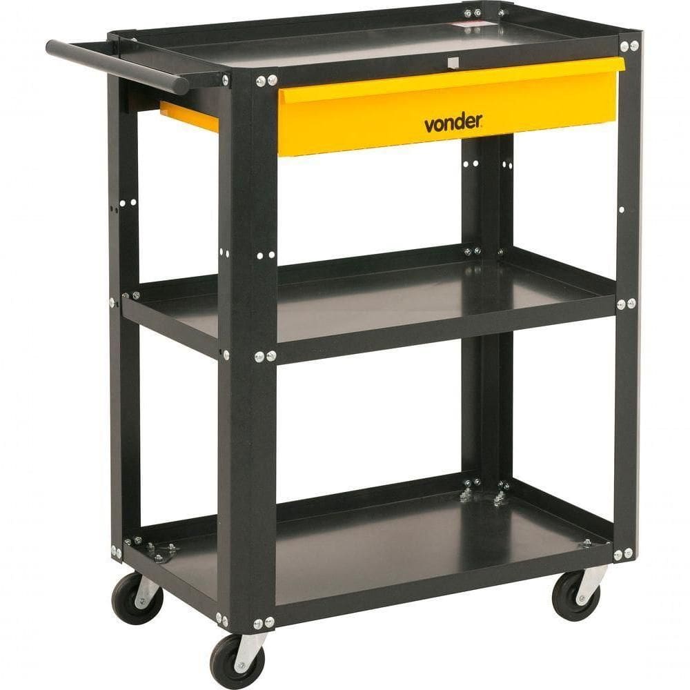 Carrinho Para Ferramentas 640x400x850mm Com 1 Gaveta Vd1020